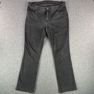 Wrangler Jeans‎ Womens 15/16 Q-Baby Ultimate Riding Black Bootcut WRQ20BL